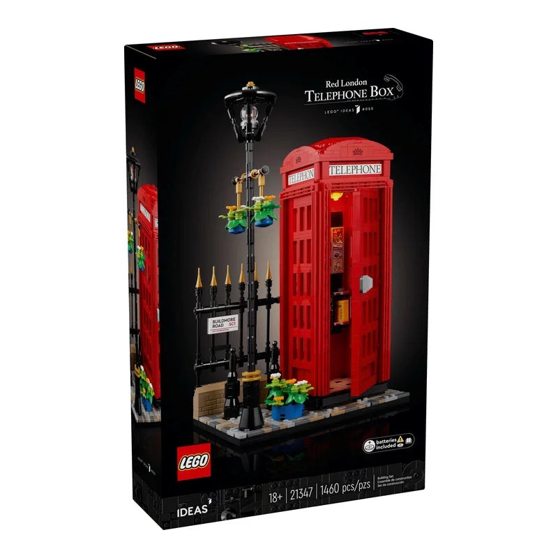 LEGO® Ideas 21347 Rote Londoner Telefonzelle - Mr.bricksANDmore