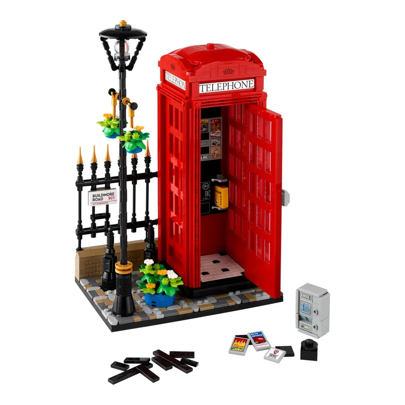 LEGO® Ideas 21347 Rote Londoner Telefonzelle - Mr.bricksANDmore