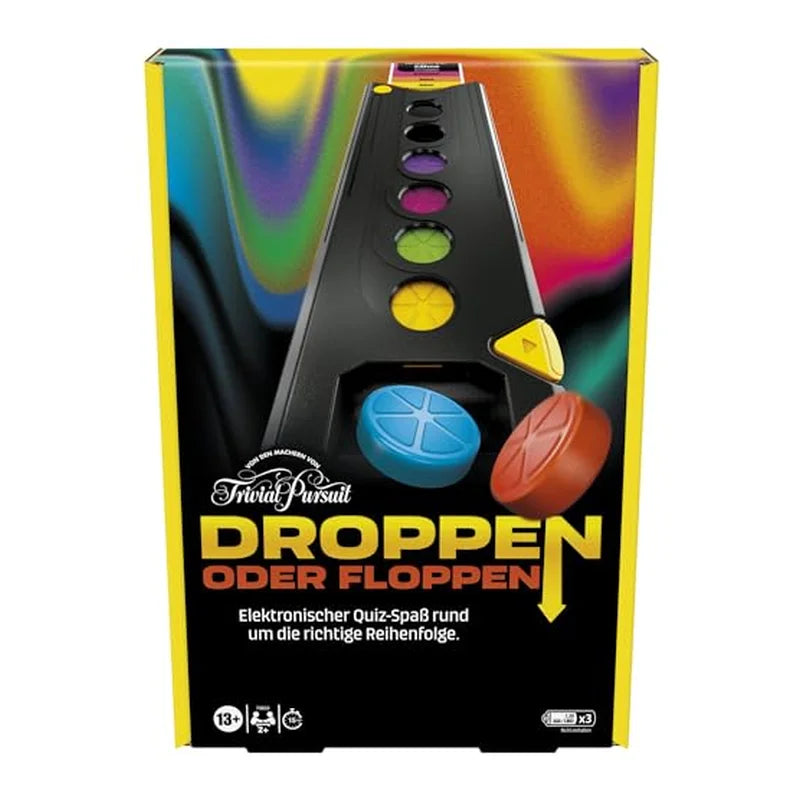 Hasbro Gaming® Droppen oder Floppen, elektronisches Partyspiel von den Machern von Trivial Pursuit - Mr.bricksANDmore