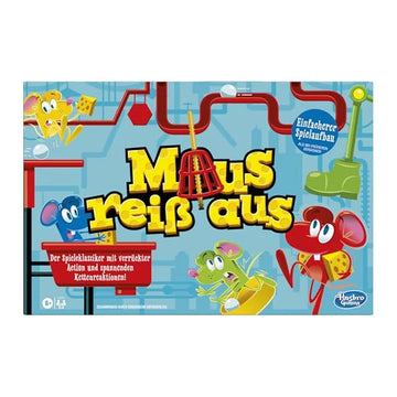 Hasbro Gaming® Maus reiß aus, Familienspiel für 2 bis 4 Spieler, klassischer Mulitplayer Brettspiel mit einfachem Spielaufbau für Kinder ab 6 Jahren, brettspiel für die Familie - Mr.bricksANDmore