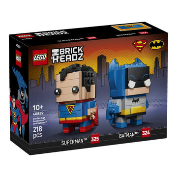 LEGO® BrickHeadz 40859 Superman™ und Batman™: Figuren aus dem Golden Age