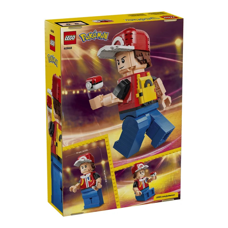 LEGO® Pokémon 40868 Rot als Große Minifigur - Mr.bricksANDmore