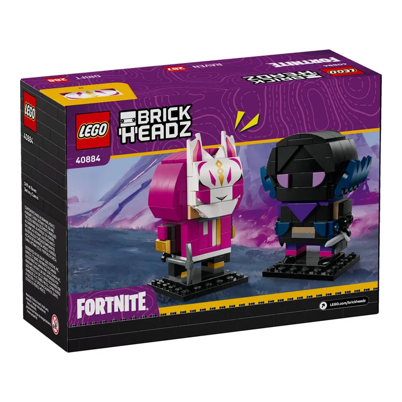 LEGO® BrickHeadz 40884 Drift und Raven Figuren - Mr.bricksANDmore