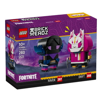 LEGO® BrickHeadz 40884 Drift und Raven Figuren - Mr.bricksANDmore