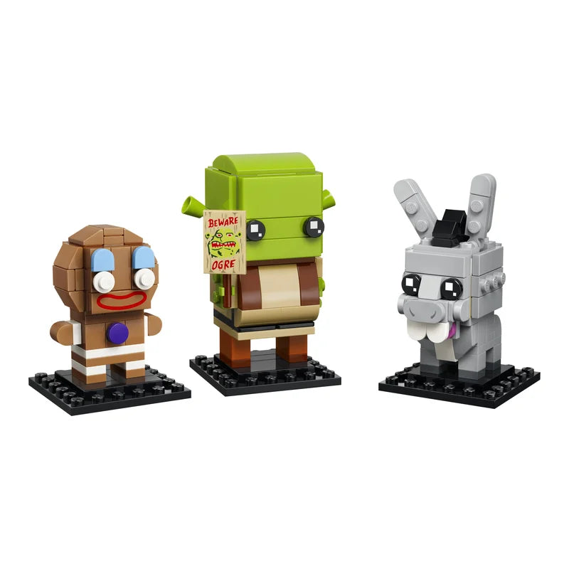 LEGO® BrickHeadz 40923 Die Figuren Shrek, Donkey und Gingy