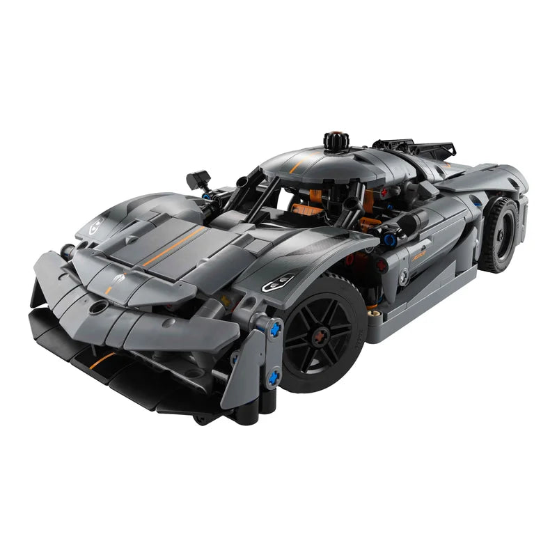 LEGO® Technic 42173 Koenigsegg Jesko Absolut Supersportwagen in Grau - Mr.bricksANDmore