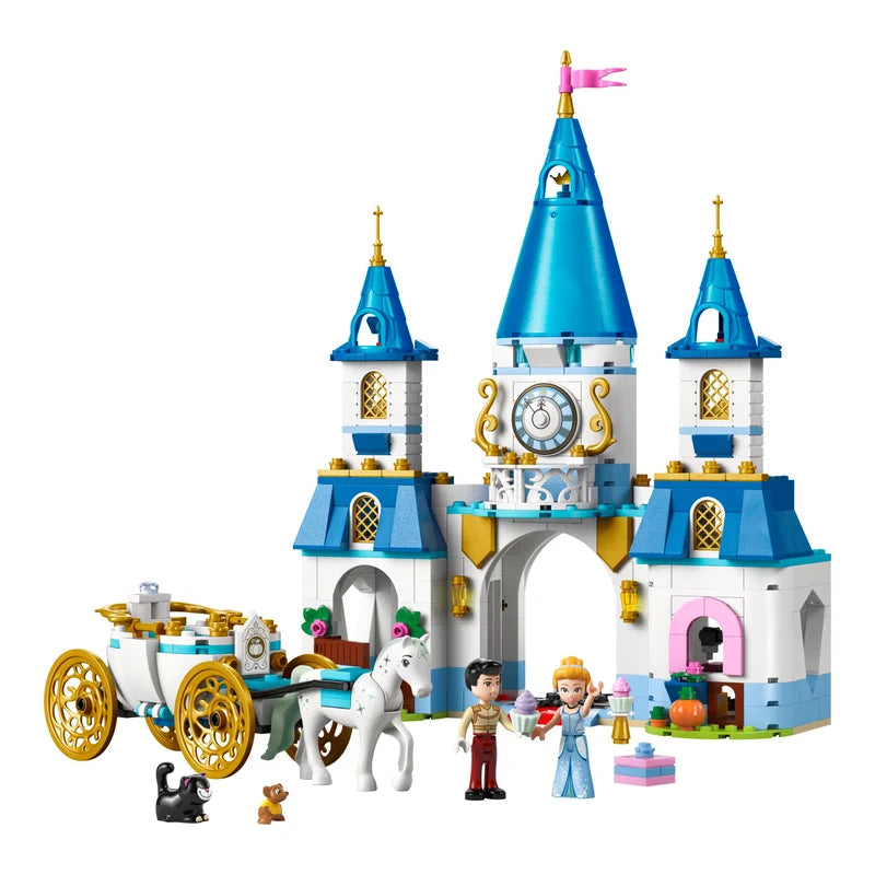 LEGO® Disney 43275 Cinderellas Schloss und Pferdekutsche - Mr.bricksANDmore