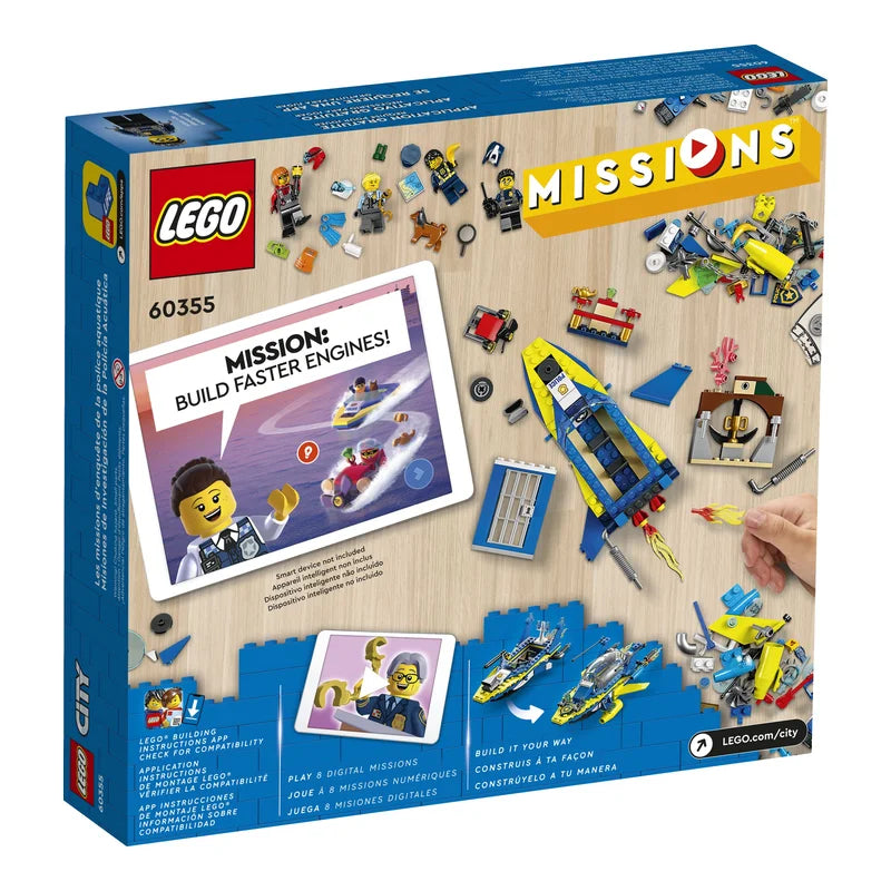 LEGO® City 60355 Detektivmissionen der Wasserpolizei - Mr.bricksANDmore