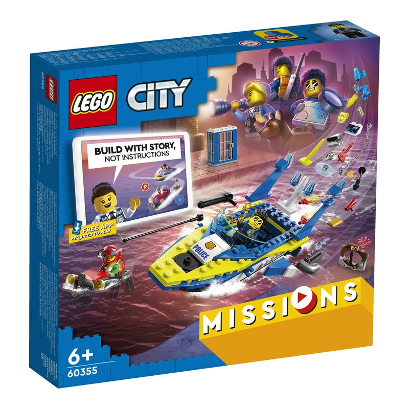 LEGO® City 60355 Detektivmissionen der Wasserpolizei - Mr.bricksANDmore