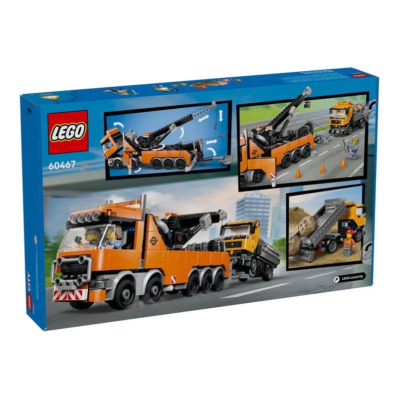 LEGO® City 60467 Schwerlast-Abschleppwagen mit Kran