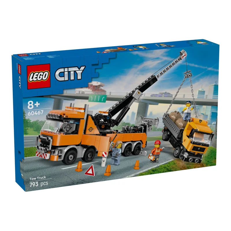 LEGO® City 60467 Schwerlast-Abschleppwagen mit Kran