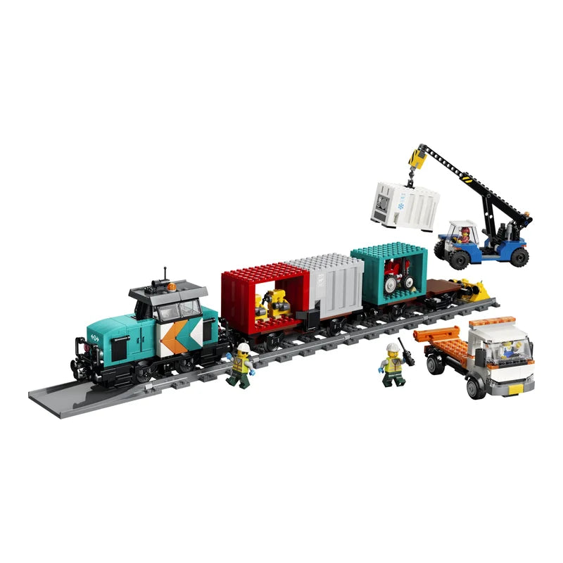 LEGO® City 60509 Hafengüterzug mit Kran und LKW