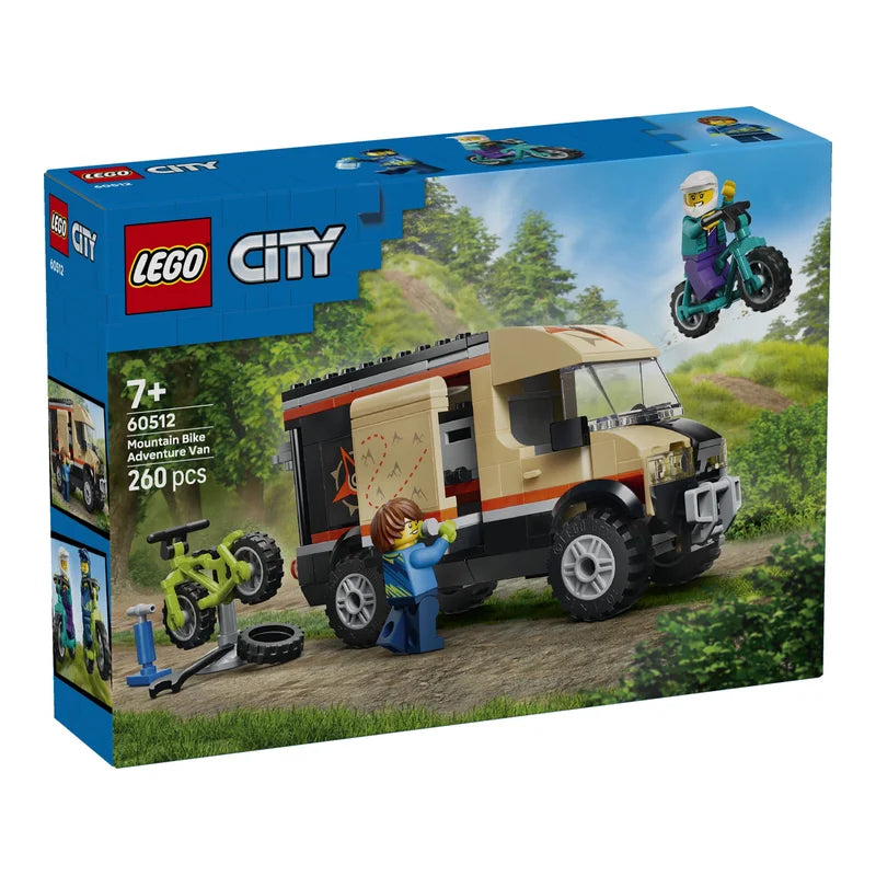 LEGO® City 60512 Mountainbike-Abenteuervan - Mr.bricksANDmore