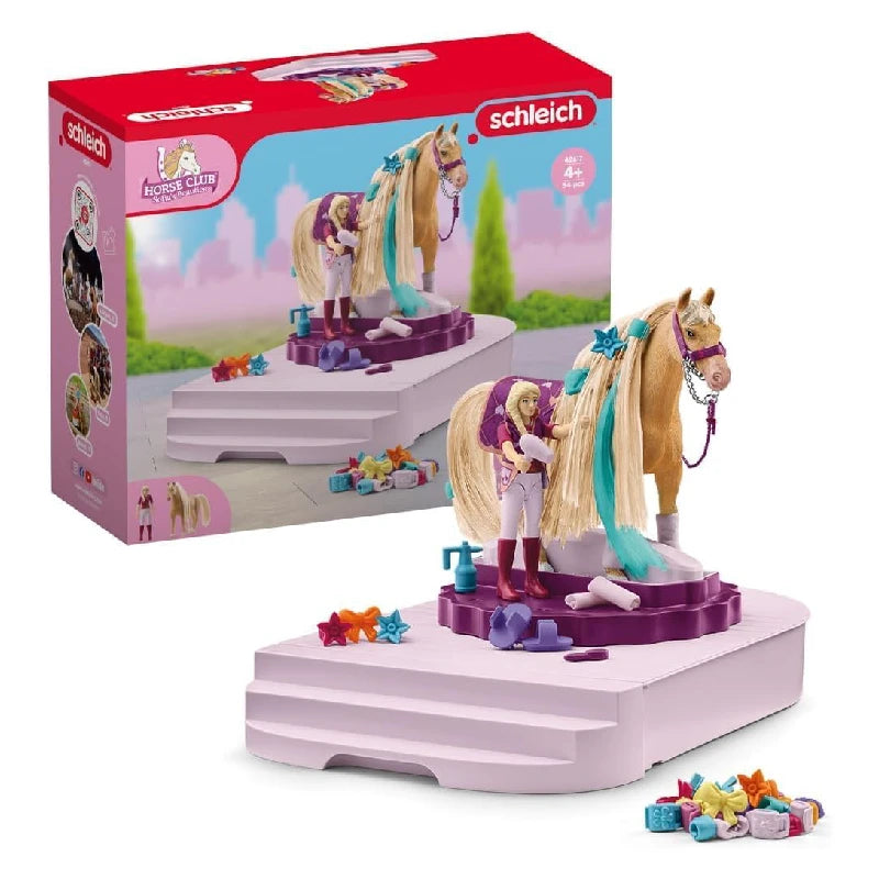 Schleich Horse Club 42617  Sofia's Beauties Pferdepflege Station - Mr.bricksANDmore