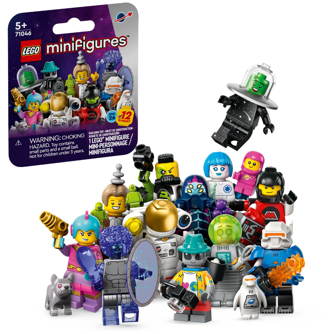 LEGO® Collectable Minifigures 71046 LEGO® Minifiguren Weltraum Serie 26 - 12er Set