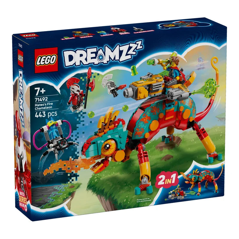 LEGO® Dreamzzz 71492 Mateos Feuer-Chamäleon