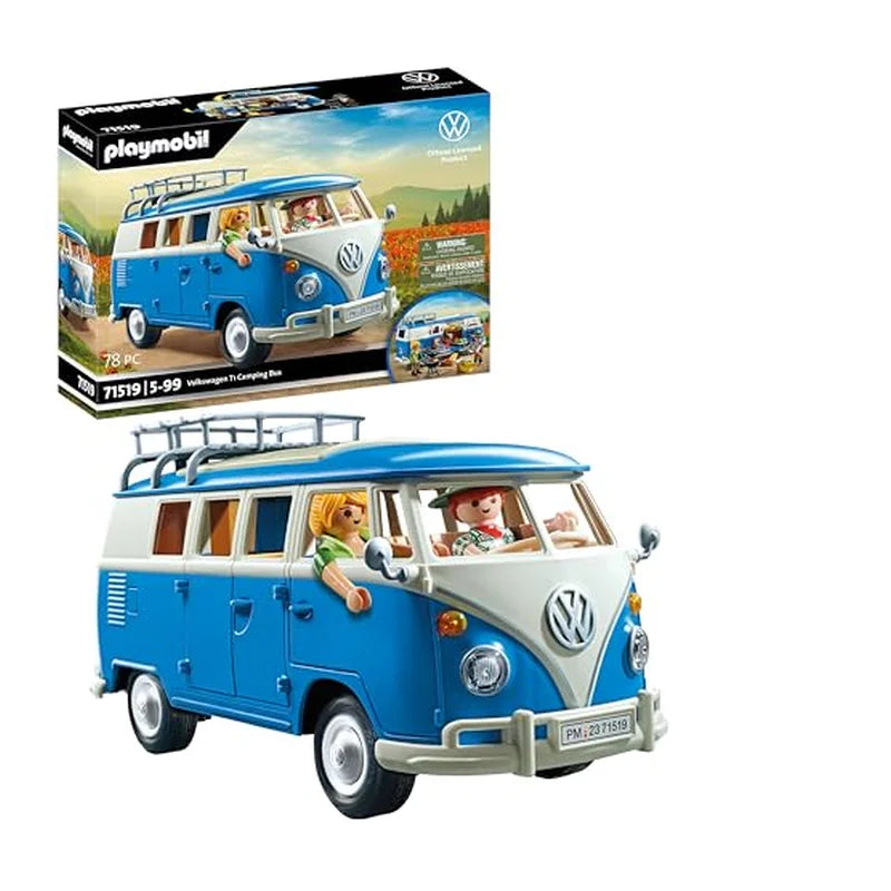 Playmobil 71519 VW T1 Campingbus, Blau - Mr.bricksANDmore