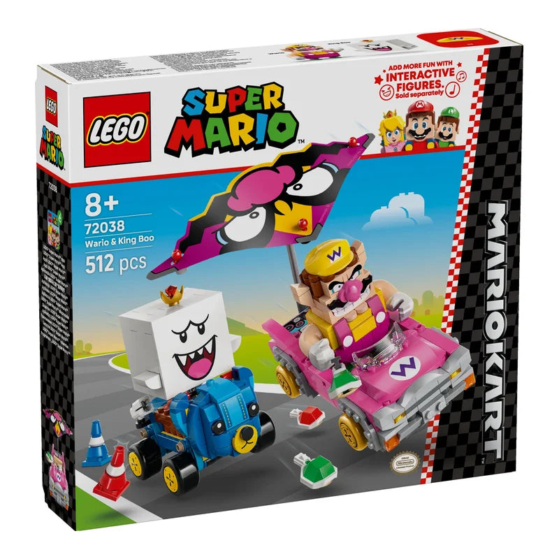 LEGO® Super Mario 72038 Mario Kart™ – Wario & König Buu Huu - Mr.bricksANDmore