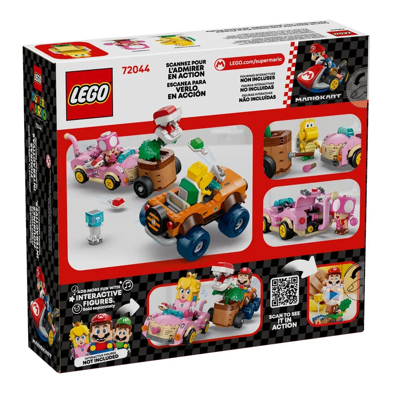 LEGO® Super Mario 72044 Mario Kart™ – Power-Up-Jagd mit Piranha-Pflanzen