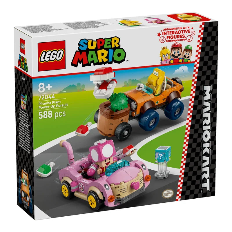 LEGO® Super Mario 72044 Mario Kart™ – Power-Up-Jagd mit Piranha-Pflanzen - Mr.bricksANDmore