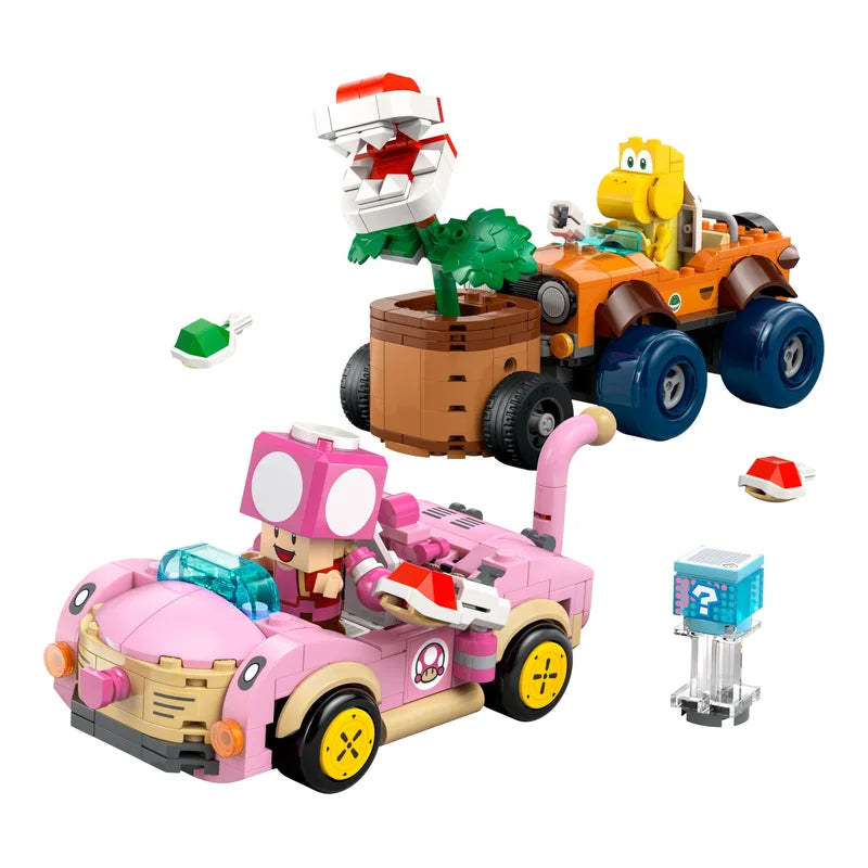 LEGO® Super Mario 72044 Mario Kart™ – Power-Up-Jagd mit Piranha-Pflanzen