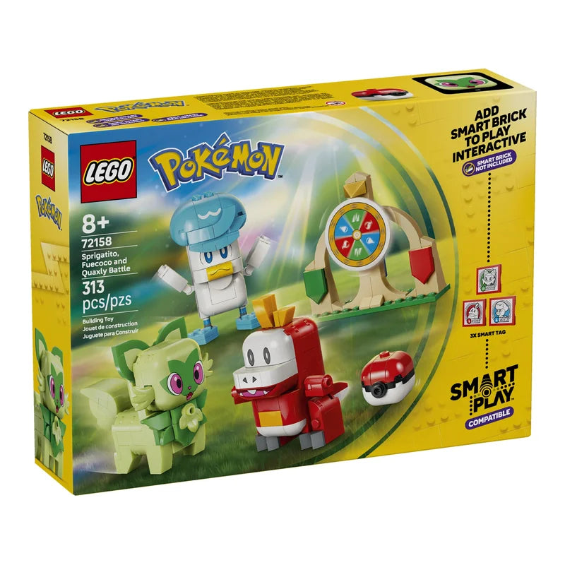 LEGO® Pokémon 72158 SMART Play™: Showdown mit Felori, Krokel und Kwaks - Mr.bricksANDmore