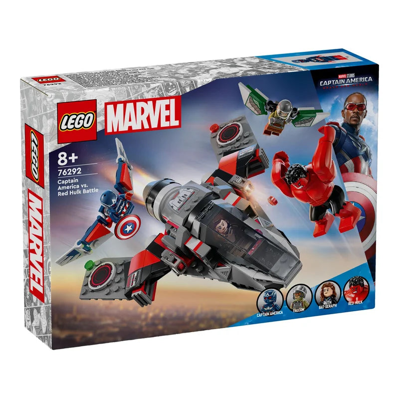 LEGO® Super Heroes 76292 Showdown zwischen Captain America und Red Hulk