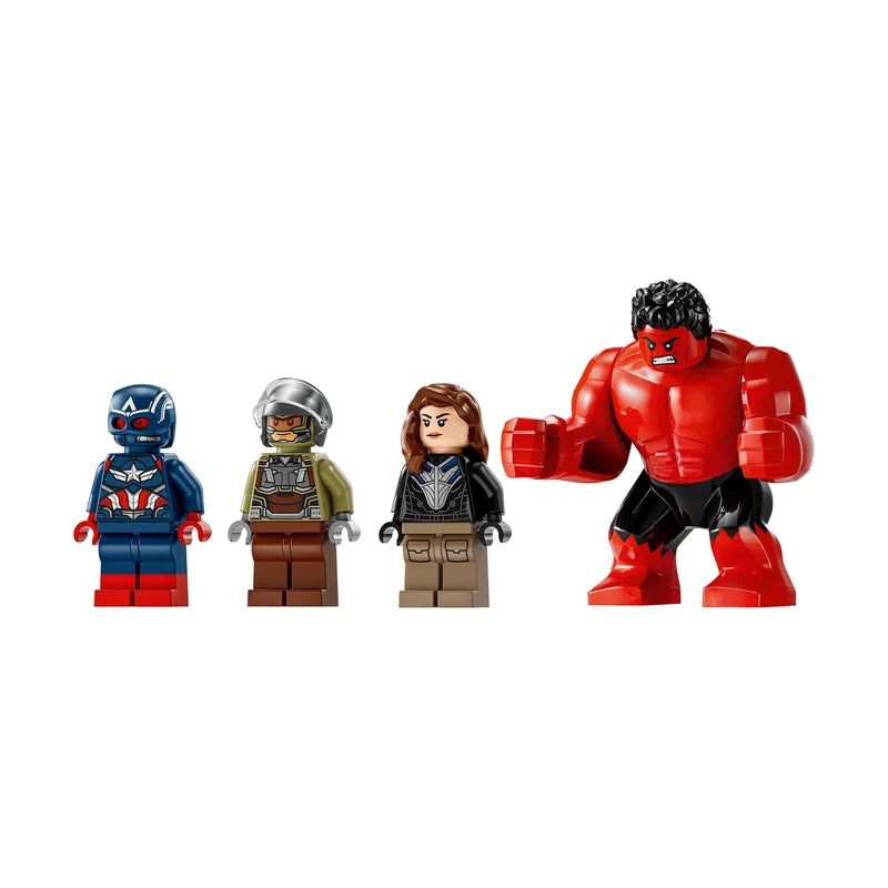 LEGO® Super Heroes 76292 Showdown zwischen Captain America und Red Hulk