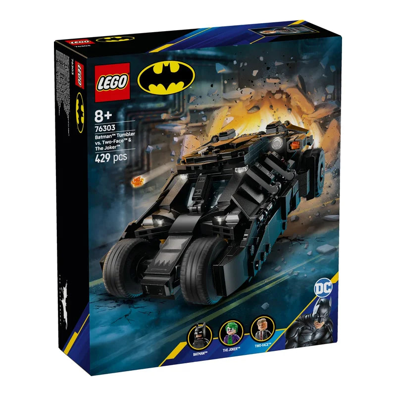 LEGO® Super Heroes 76303 Batman™ Tumbler vs. Two-Face™ & The Joker™ - Mr.bricksANDmore