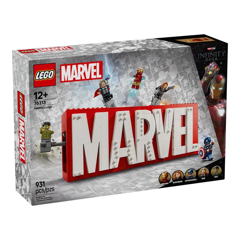 LEGO® Super Heroes 76313 MARVEL Logo & Minifiguren - Mr.bricksANDmore