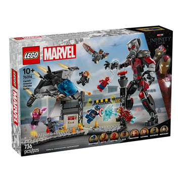 LEGO® Super Heroes 76314 Captain America: Civil War Actionduell - Mr.bricksANDmore