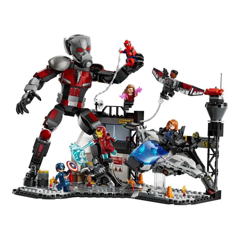 LEGO® Super Heroes 76314 Captain America: Civil War Actionduell - Mr.bricksANDmore