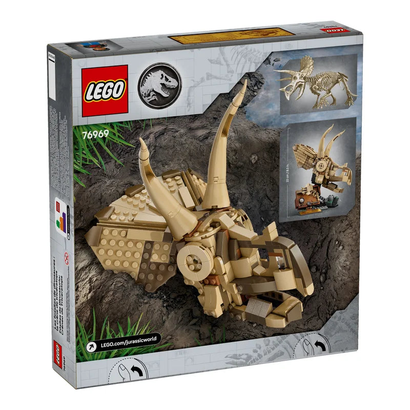 LEGO® Jurassic World 76969 Dinosaurier-Fossilien: Triceratops-Schädel - Mr.bricksANDmore