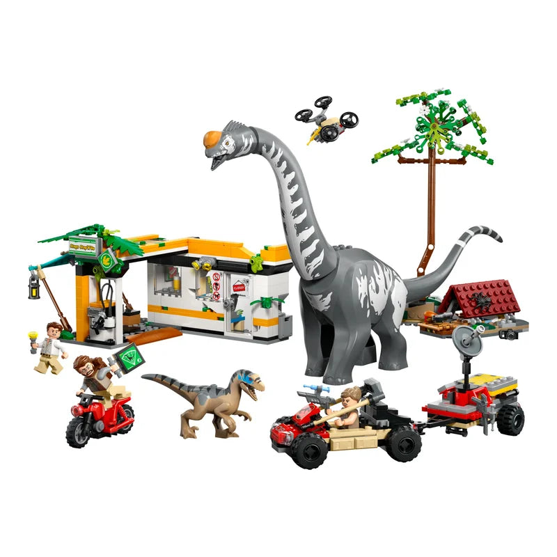 LEGO® Jurassic World 76973 Raptor & Titanosaurus: Große Fährtensuche