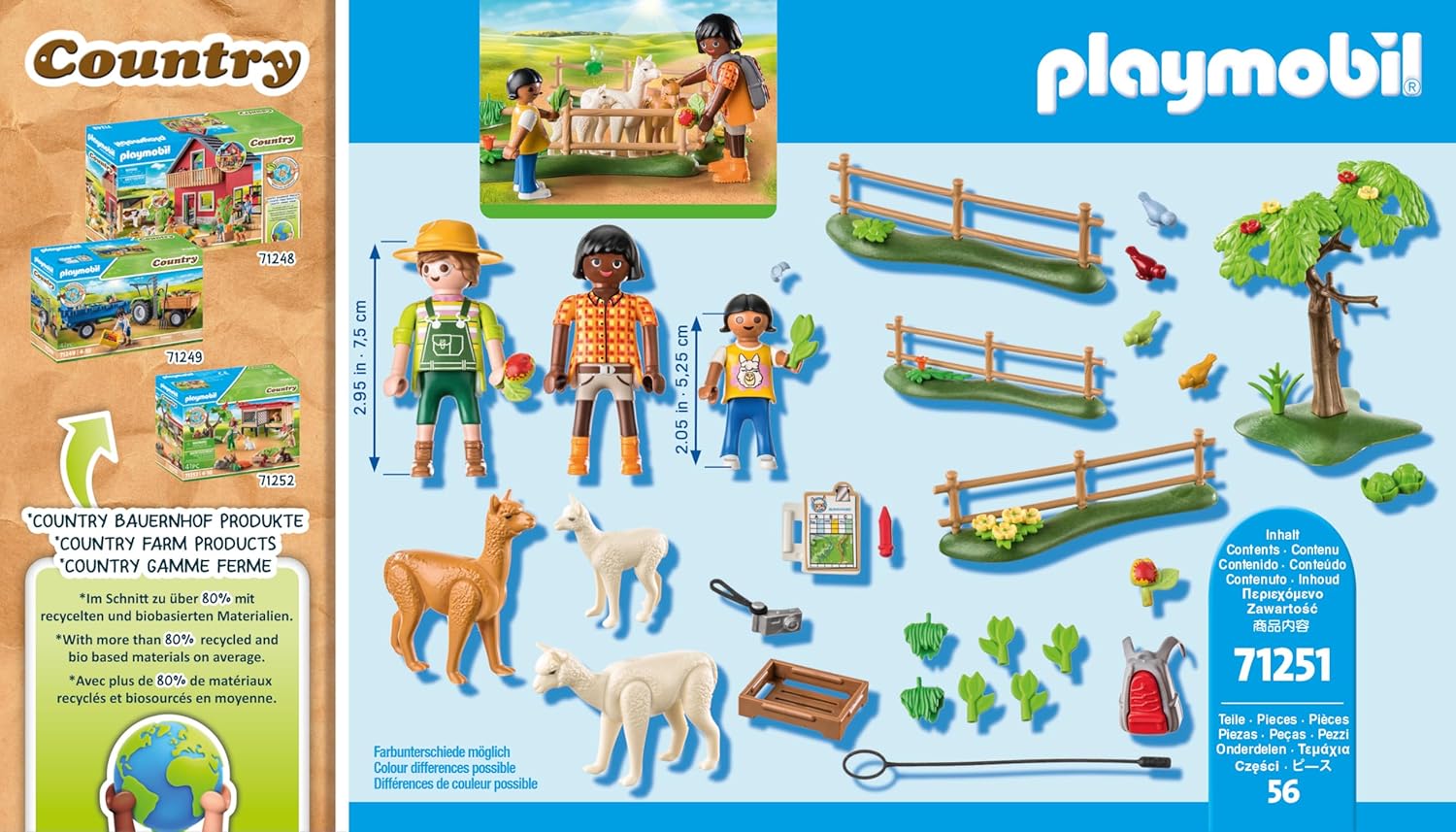Playmobil Country 71251 Alpaka-Wanderung - Mr.bricksANDmore