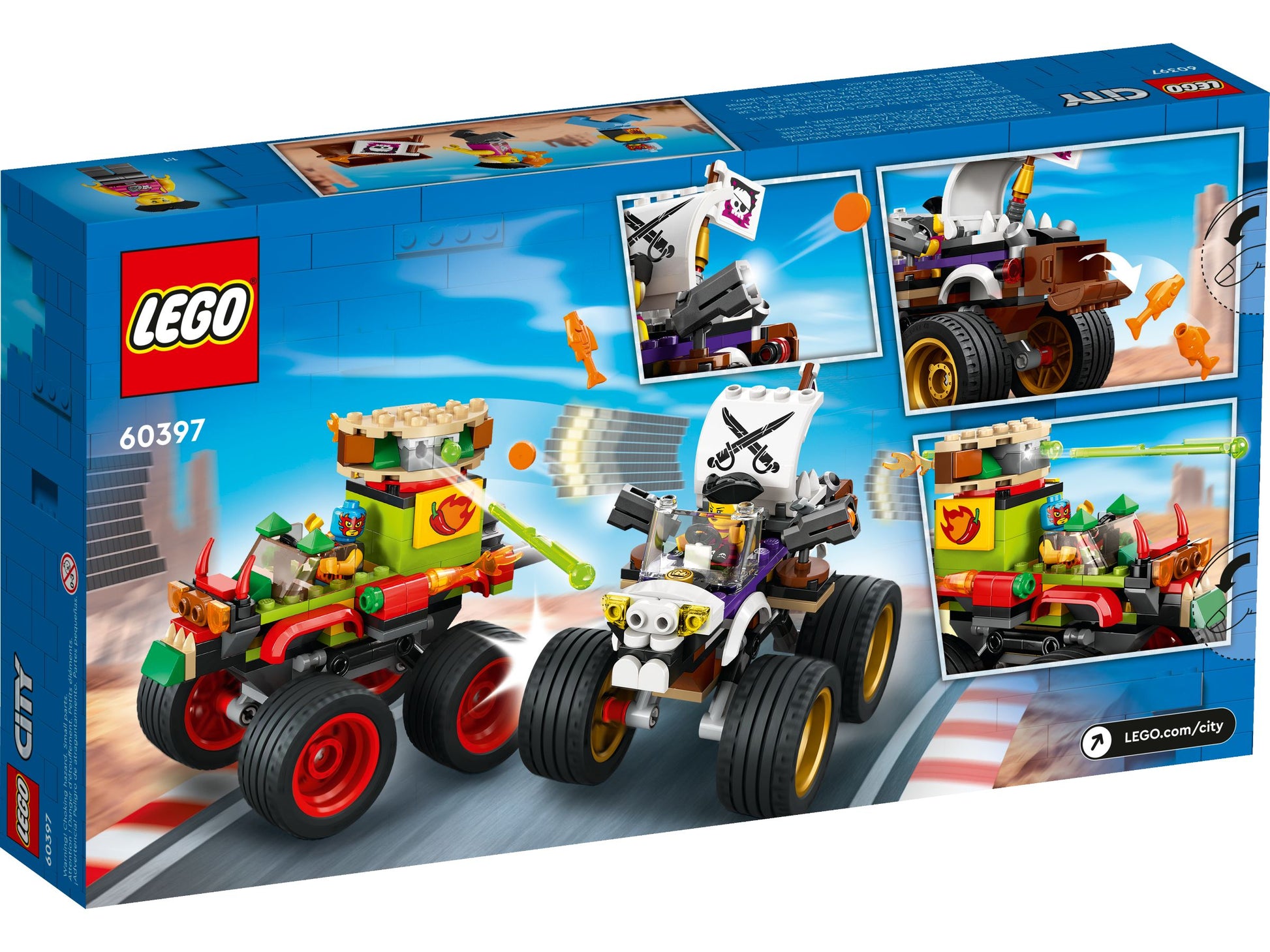 LEGO® City 60397 Monstertruck Kombiset - Mr.bricksANDmore
