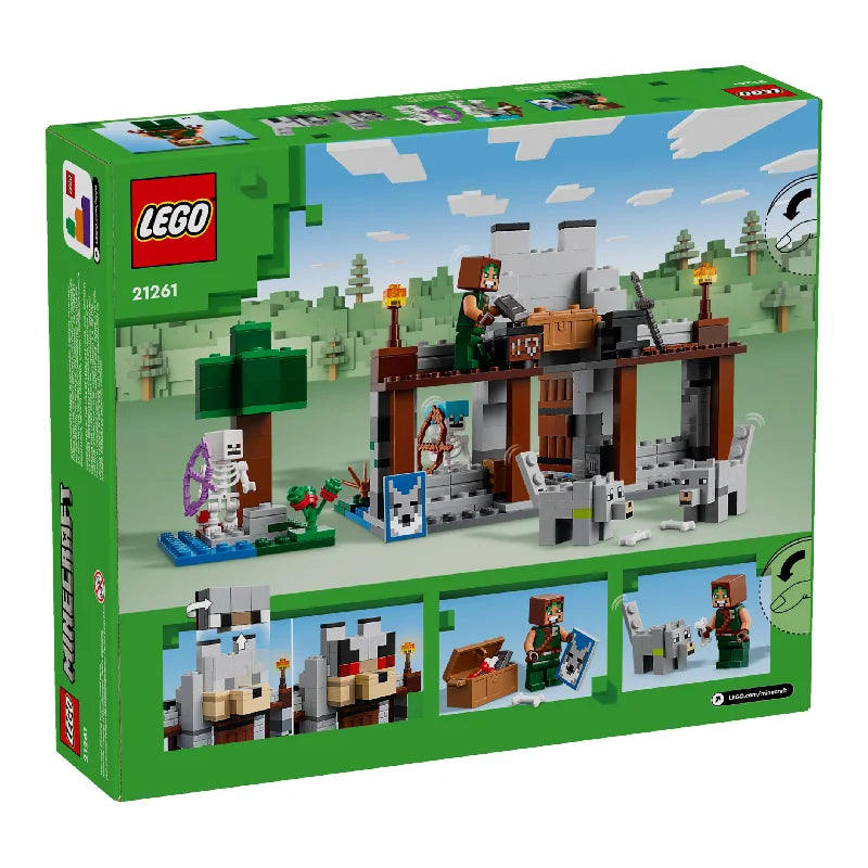 LEGO® Minecraft 21261 Die Wolfsfestung