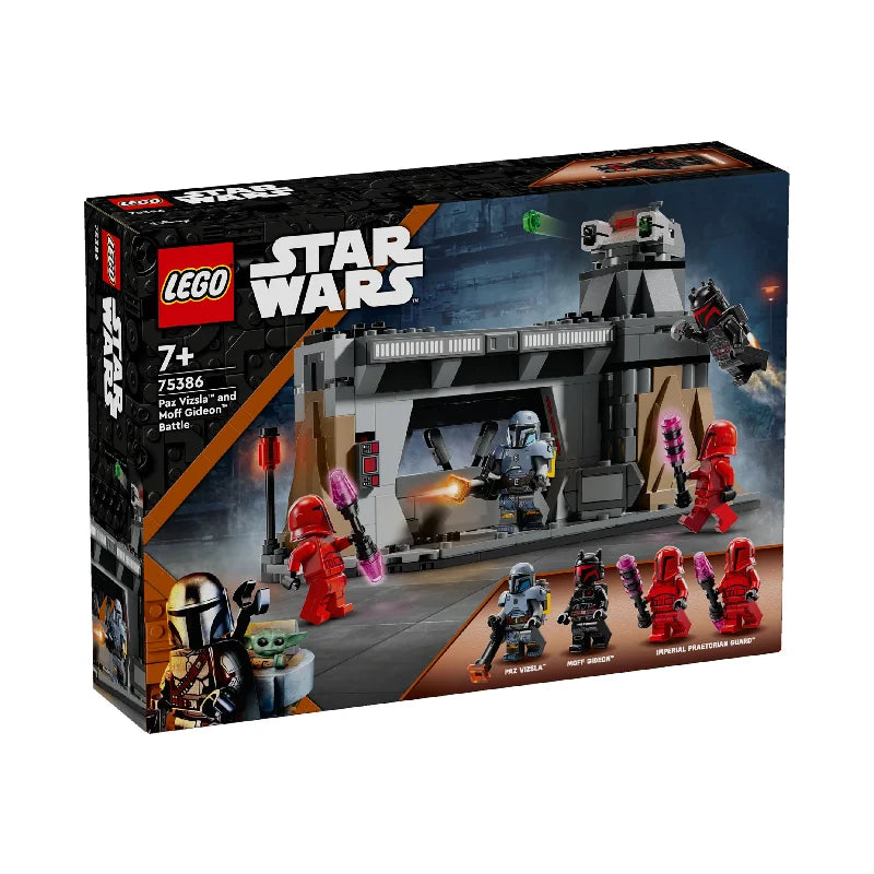 LEGO® Star Wars 75386 Duell zwischen Paz Vizsla™ und Moff Gideon™ - Mr.bricksANDmore