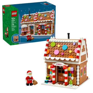 LEGO® 40809 Weihnachtliches Lebkuchenhaus