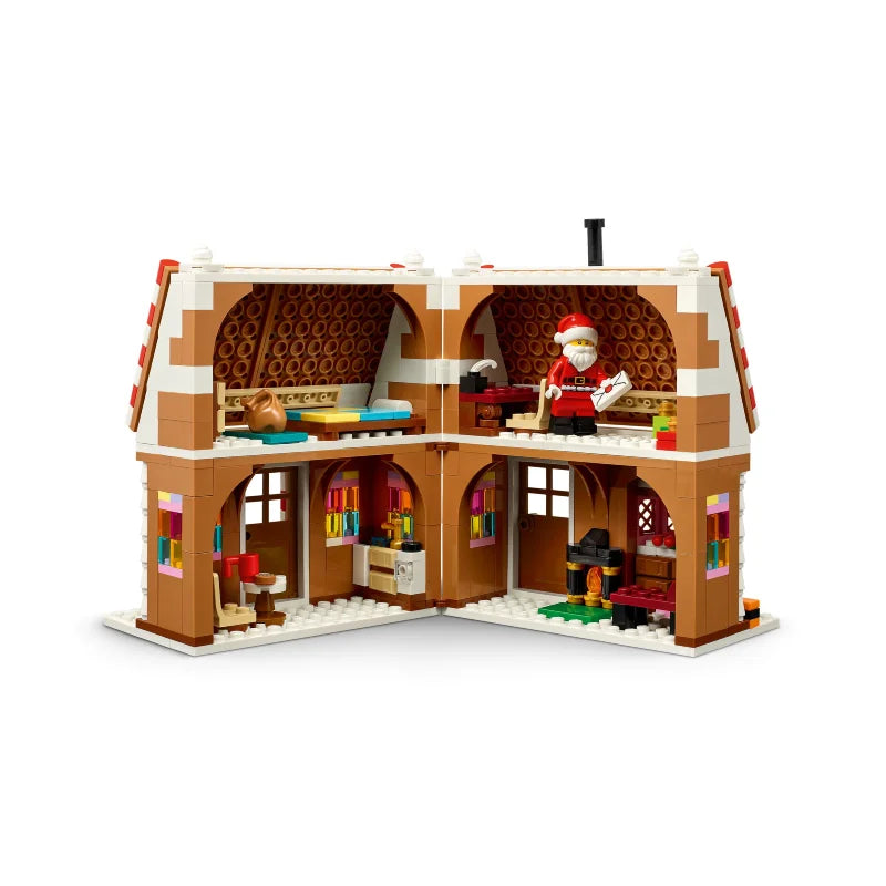 LEGO® 40809 Weihnachtliches Lebkuchenhaus