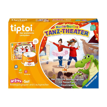 Ravensburger - tiptoi® Lernspiel - ACTIVE Set Kunterbuntes Tanz-Theater 00122