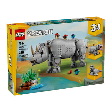 LEGO® Creator 31171 Wilde Tiere: Prächtiges Nashorn mit Vögeln