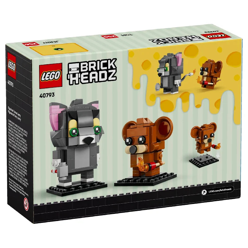 LEGO® BrickHeadz 40793 Tom & Jerry Figuren