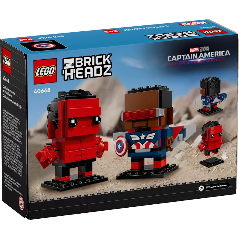 LEGO® Super Heroes 40668 Captain America & Red Hulk