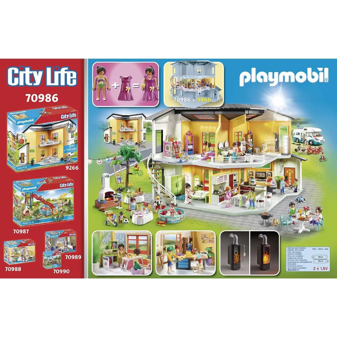 PLAYMOBIL City Life 70986 Etagenerweiterung Wohnhaus - Mr.bricksANDmore