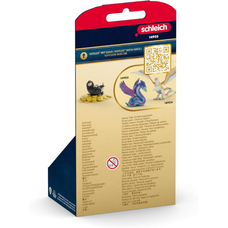 Schleich Harry Potter 14905 Fantastic Beasts Niffler mit Gold - Mr.bricksANDmore