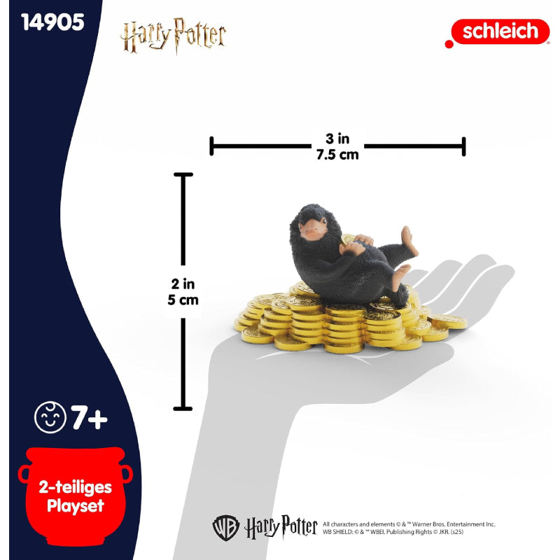 Schleich Harry Potter 14905 Fantastic Beasts Niffler mit Gold - Mr.bricksANDmore