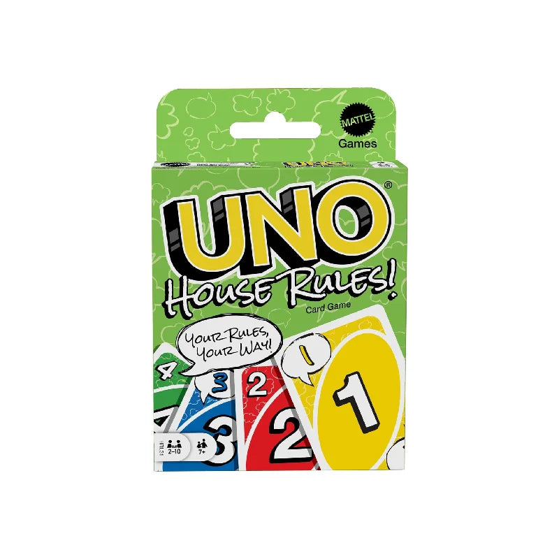 Mattel Games UNO House Rules Kartenspiel HRL31
