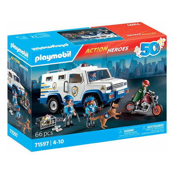 Playmobil Action Heroes 71597 Geldtransporter - Mr.bricksANDmore