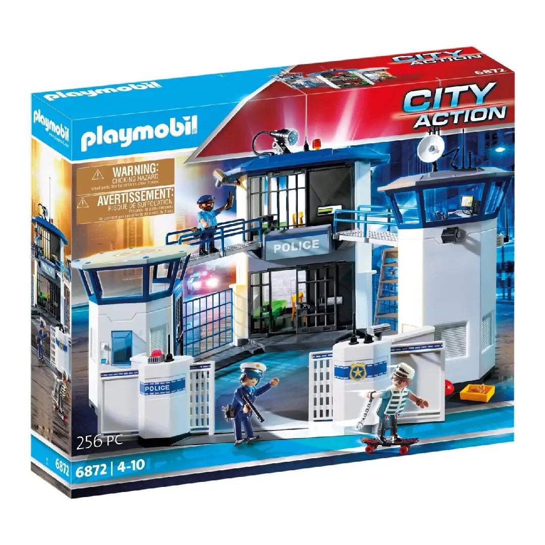 PLAYMOBIL® City Life Polizei-Kommandozentrale mit Gefängnis 6872 - Mr.bricksANDmore